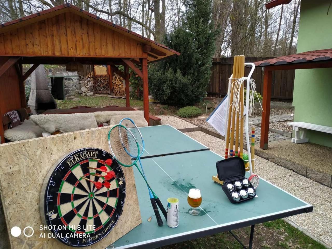 Chata Lazne Evzenie Klasterec Nad Ohri Luaran gambar